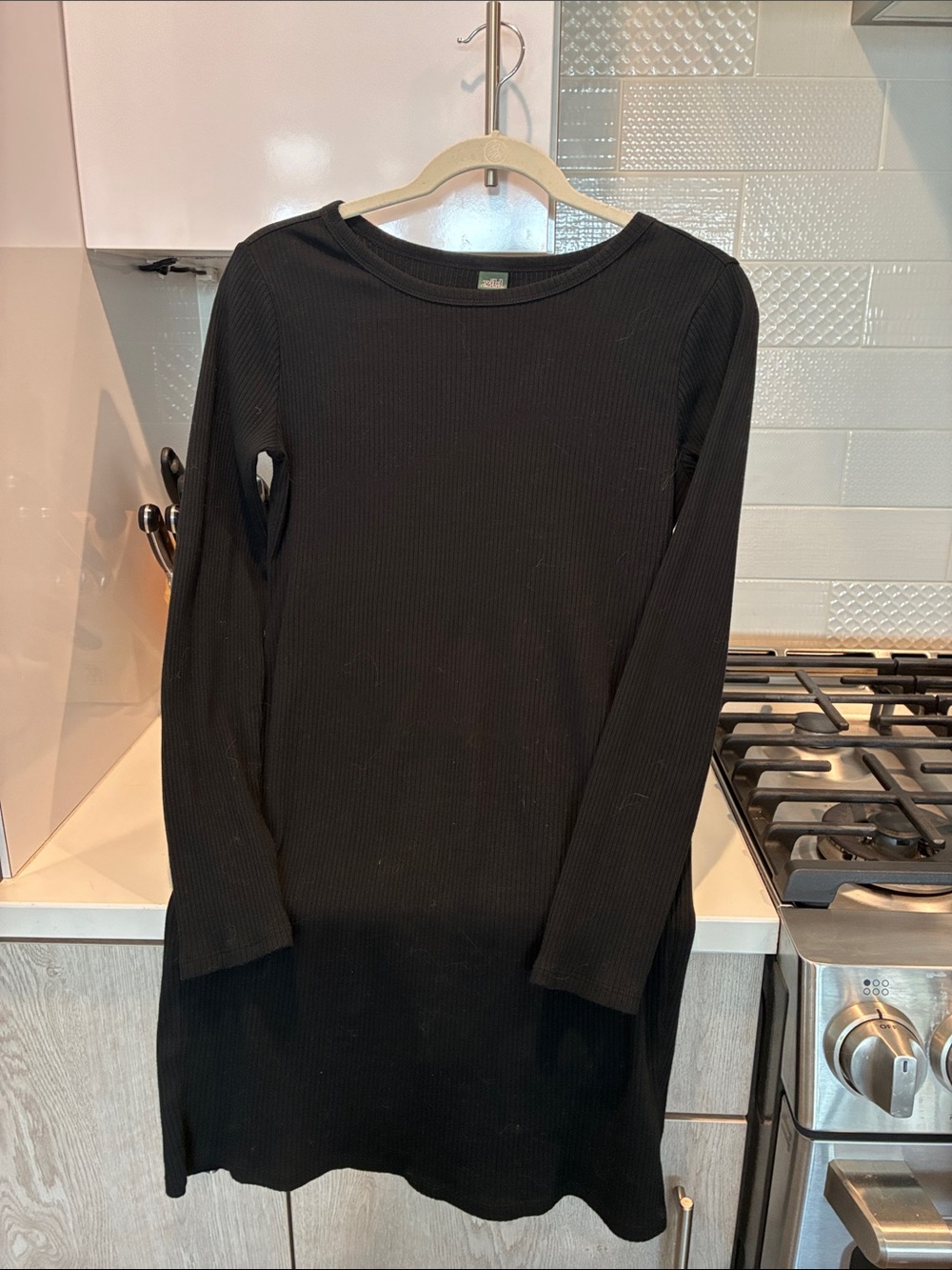 Wild Fable sweater dress S black